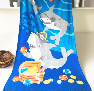 China Customized Child Safe Microfiber Beach Towel for sale