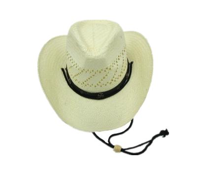 China Factory Direct Verified Wholesale Custom Design Color Grass Paper Cowboy Straw Hat for sale