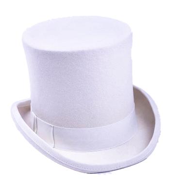 China High Quality Picture Fashion Customized Fedora Top Hats Wool Felt Jazz Hats For Women And Men for sale