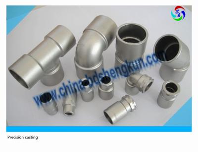 China Custom 316 Stainless Steel Precision Casting Elbow Tube Connection for sale