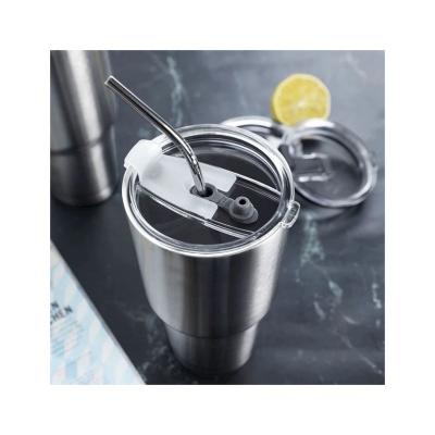 China Vintage Fashion Reusable Juice Tumbler Cups Wholesale 304 Stainless Steel Single Layer Juice Cups for sale