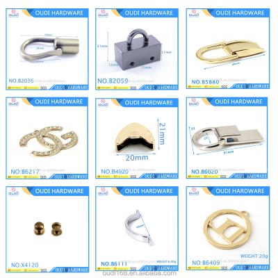 China China High Level Eco-Friendly Wholesale Accessories Metal Bag Room Bag Making Fitting Accessories for sale