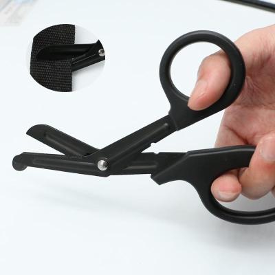 China EMT Medial Bandage Clips Resistant Fluoride Coated Nurse Doctor Medical Paramedic Trauma Shears Scissors for sale