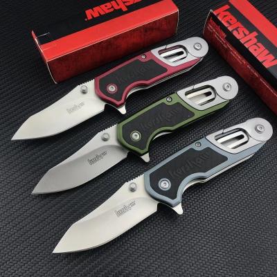 China Wholesale Non-variable Kershaw Knife Folding Pocket Stainless Steel Knives For Tactical Outdoor Camping Hunting In Stock for sale