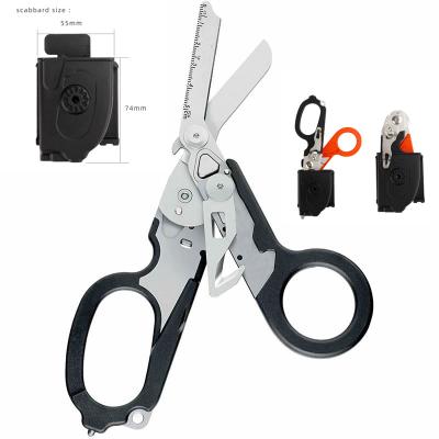 China Muti-functional 420 Stainless Steel 6 In 1 Tijeras Raptor Rescue Emergency Shears Scissors In Stock for sale