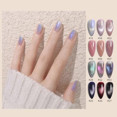 China Nail Art Beauty Cat Eye Gel Smoothie Cat's Eye Gel Nail Polish Variety Cat's Eye UV Gel for sale