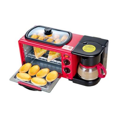 China Hotel breakfast machine multifunctional automatic coffee maker 3 in 1 breakfast makers low price for sale