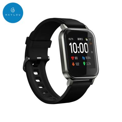 China Haylou LS02 Mini Smart Watch Touch Screen IP68 Waterproof 12 Sport Models Sport Heart Rate Monito Sport Watch For Android Global Version for sale