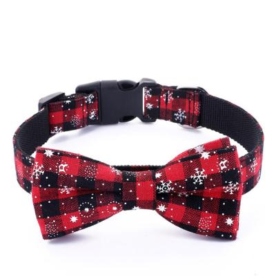 China Adjustable Pet Collar Christmas Style Stocked Pet Collar for sale