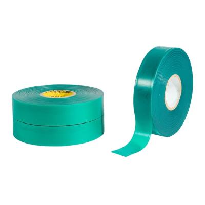 China Waterproof 150 FT Colored Plastic PVC Tape Ties For Garden Plant Binding Tape Green Tapes Customized Plastic Ties for sale