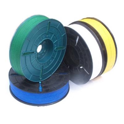 China Food Customized Colored Customized Plastic Twist Tie Spool Single Wire Paper Size Plastic Twist Ties For Packaging for sale