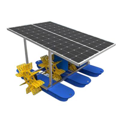 China Hot Sale Solar Fishd Pond Paddle Wheel Aerator For Fish Farm for sale