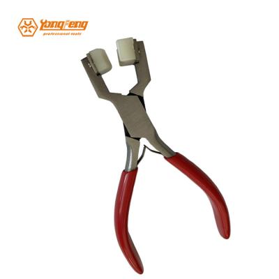 China Practical High Quality Carbon Steel Jaw Nylon Bracelet 6 Inches Jewelry Bending Pliers for sale