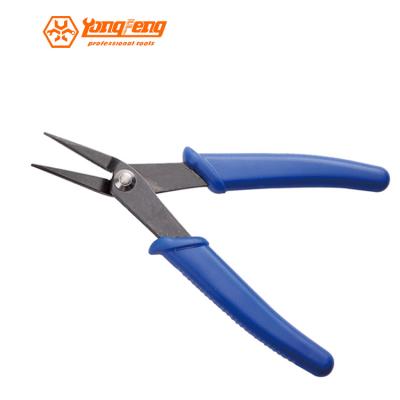 China 5 Inches High Quality 65Mn Wholesale Customized Mini Jewelry Making Long Nose Pliers for sale