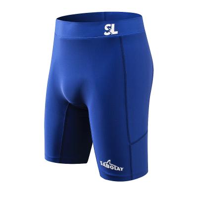 China Antibacterial OEM Customize Men's Jammer Swimsuit Training Swimming Trunks Brief Boxer Long Men Swim Jammers for sale