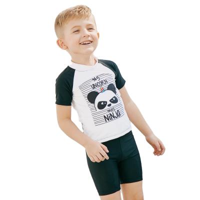 China Antibacterial Boys Swimsuit Kids Sabolay Guard Bathing Beach Wear Swimwear Rash Sun Use Quick-drying Upf50+ Swimsuit for sale