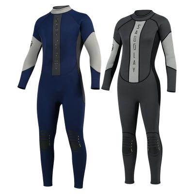 China Hot Manufacturer Sabolay New Fashional Full Antibacterial Design 3mm Wetsuits Surfing Diving Suit For Man And Women Neoprene Wetsuit for sale