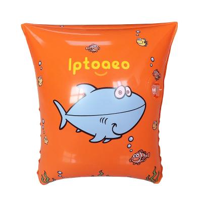 China New Design Children's Inflatable Arm Swimming Ring Thickened Water Sleeve Children Double Airbag Kids Learn To Swim Buoya for sale