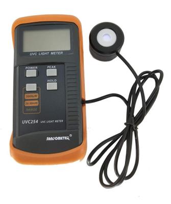 China UVC254 Light Meter UV-C Lux Meter for UVC254 Range UVC254 cm2 of Radiation Intensity Measurement 1uW 39.99mW/cm2 for sale