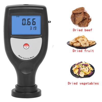 China Water Activity Meter Tester Monitor Analyzer for Beef Jerky Dried Fruits Vegetables 0 1.0aw at 135*70*44mm Range for sale