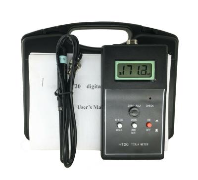 China Gauss Meter Tesla Meter Tester With 0 To 200 To 2000mT With Resolving Power In Measuring Range 0.1mT/1mT HT-20-Kate for sale