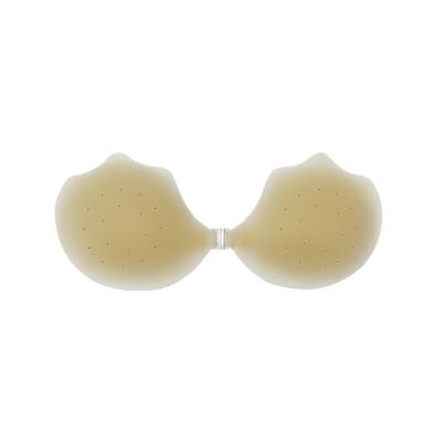 China QUICK DRY bra for large breast size plus push back seamless invisible silicon non padded breathable bra for sale