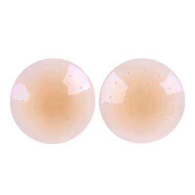 China High Fashion Sexy Reusable Solid Matte Skin Color Women Style Invisible Nipple Covers Adhesive Transparent Breathable Nipple Cover for sale