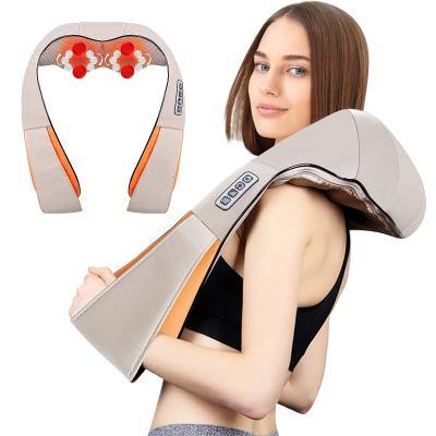 China 2021 Product Top Selling Electric Neck Vibration Shiatsu Neck Shoulder Shoulder Powerful Massager for sale