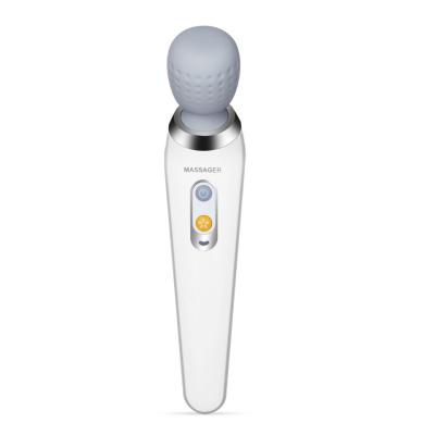 China Handheld Full Electric Rechargeable Magic Wand Body Health Care Product Massage Stick Wireless Massager for sale