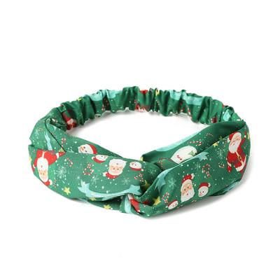 China European and American holiday cute hairbands Christmas wholesale price style Christmas accessories elastic headbands for sale