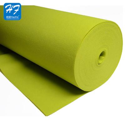 China Diy Cheap Colored Anti-pull Polyester Nonwoven Material 100% Industrial Felt for sale