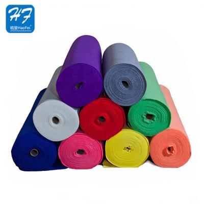 China High Quality Anti-Pull Customized Colored Non Woven Needled Polyester Felt for sale