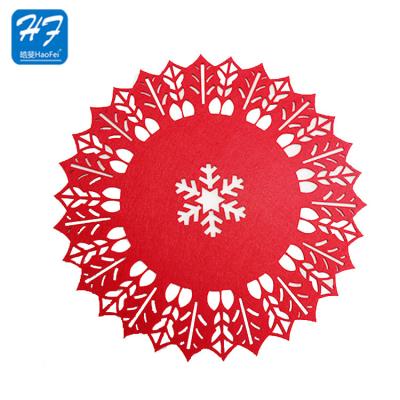 China Sustainable Hot-selling High Quality Polyester Felt Flower Felt Mat Felt Placemat for sale