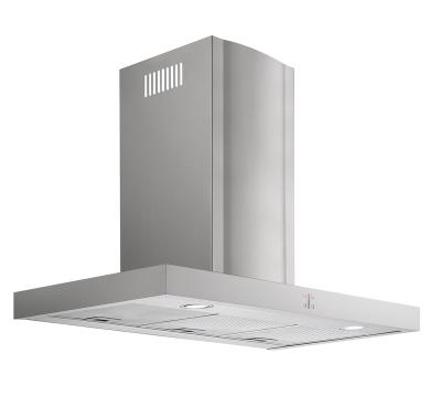 China Commercial Wall Mounted Stainless Steel Cooker Hood Exhaust Kitchen Chimney Range Hood for sale