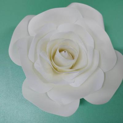 China Hot Selling Paper Flower Birthday Decoration Paper Flower Real Touch 3D Artificial Flowers Design With Paper Flowers for sale