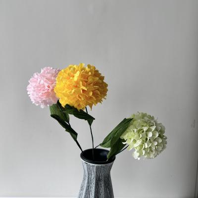 China Paper Paper Flower With Stem Paper Flower Birthday Decoration for sale