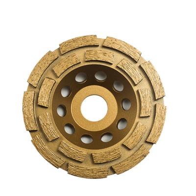 China 6inch Dry Or Wet Diamond Cup Grinding Wheel With Special Shape For Concrete / Stone 105-180mm for sale