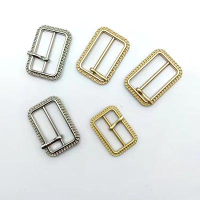 China Fashionable Decorative Buckle New design handbag hardware accessories Zinc alloy metal needle buckle tri-glide buckle for sale