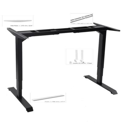 China Adjustable Height(Height)Adjustable Accessories Double Motor Smart Electric Height Adjustable Variable Desk Desk for sale