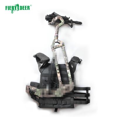 China Gun rest to hunt & FieryDeer Robot Arm Electric Drill Stick Hunting Shooting Stick with Free Vest and tne Gun Hunting Case for sale