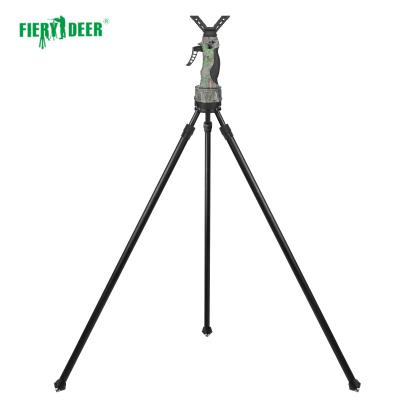 China Gun rest to hunt & FieryDeer Gen6 DX-004-03GEN5 Hunting Accessories Rifle Shooting Rest Telescopic Tripod Hunting Shooting Stick for sale