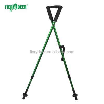 China Gun rest to hunt & Shooting Hunting Telescopic Monopod Camera Aluminum Stick / Walking Stick Camera Rest for sale