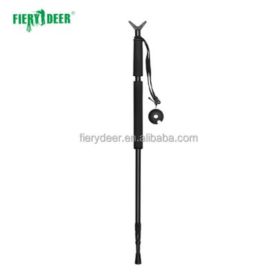 China Lightweight Fiery Camera Stand Lock Aluminum Deer Shooting Stick Walking Stick Monopod for sale