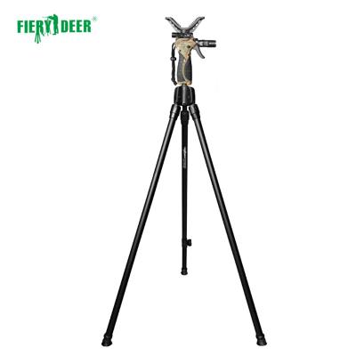 China Gun rest to hunt & FieryDeer Generation 4 Accessories DX-004GEN4 Telescopic Hunting Shooting/Rifle Shooting Rest Tripod of Shooting Stick/Red Dot Sight for sale