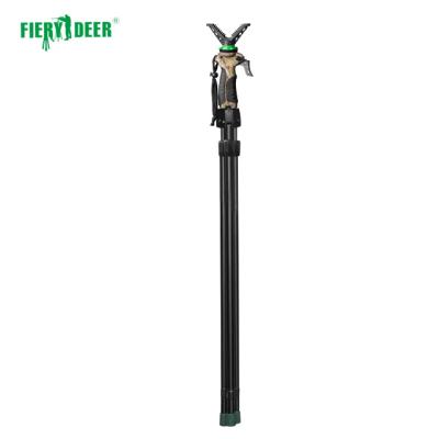 China Fashionable FieryDeer Gen3 Hunting Equipment Adjustable Retractable Hunting Tripod/Hunting Stick/Shooting Stick for sale