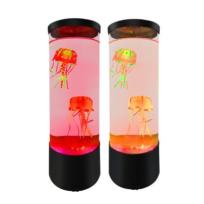 China Modern LED Jellyfish Lamp Medium Color Changing Jellyfish Lights for Home Decor Lava Lamp for sale