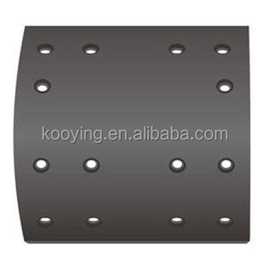 China Truck Brake System 4707 Truck Brake Lining , Commercial Vehicles Brake Linings In Heavy Duty Transportation for sale