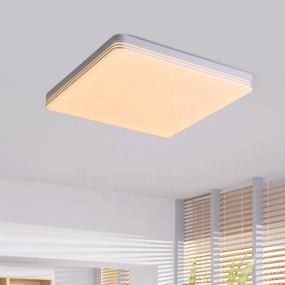 China Modern High Lumen 6500K LED Lamp 18W 24W 36W 48W Decorative Flush Mount For Office Square Led Panel Light Meeting Room Ceiling Light for sale