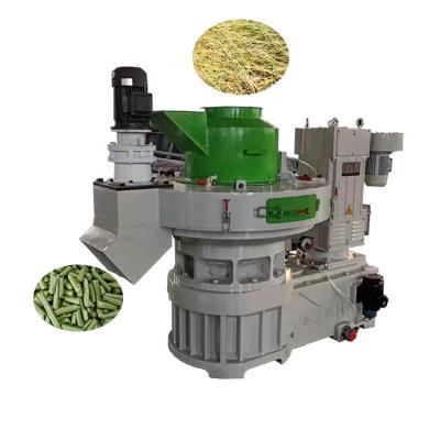 China Factory 160kw 2 Ton Per Hour Alfalfa Wheat Bran Starch Pellet Making Machine Pellet Press for sale