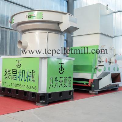 China Producing Biomass Pellet Ring Die Organic Fuel Wood Sawdust Pellet Processing Machine For Making 6/8mm Pellets for sale